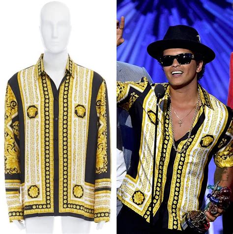 vestito versace buono mars|bruno mars versace.